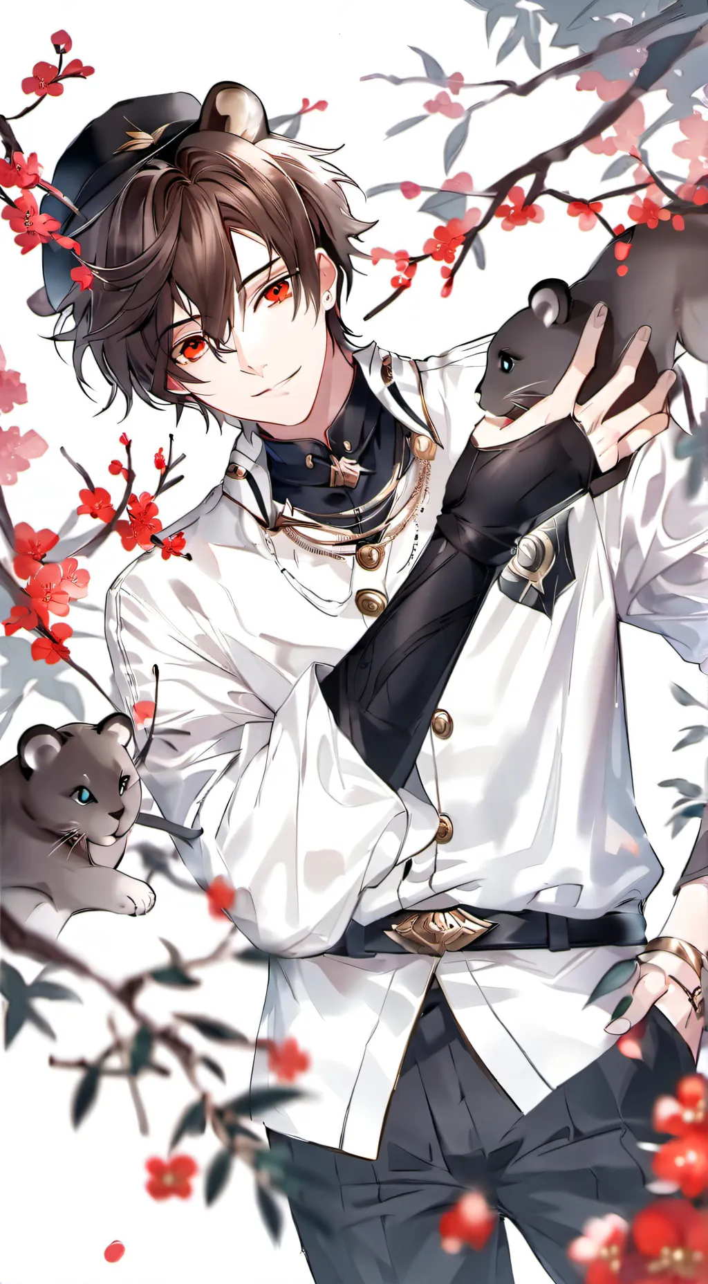 ai character: ～☆Xavier☆~ background