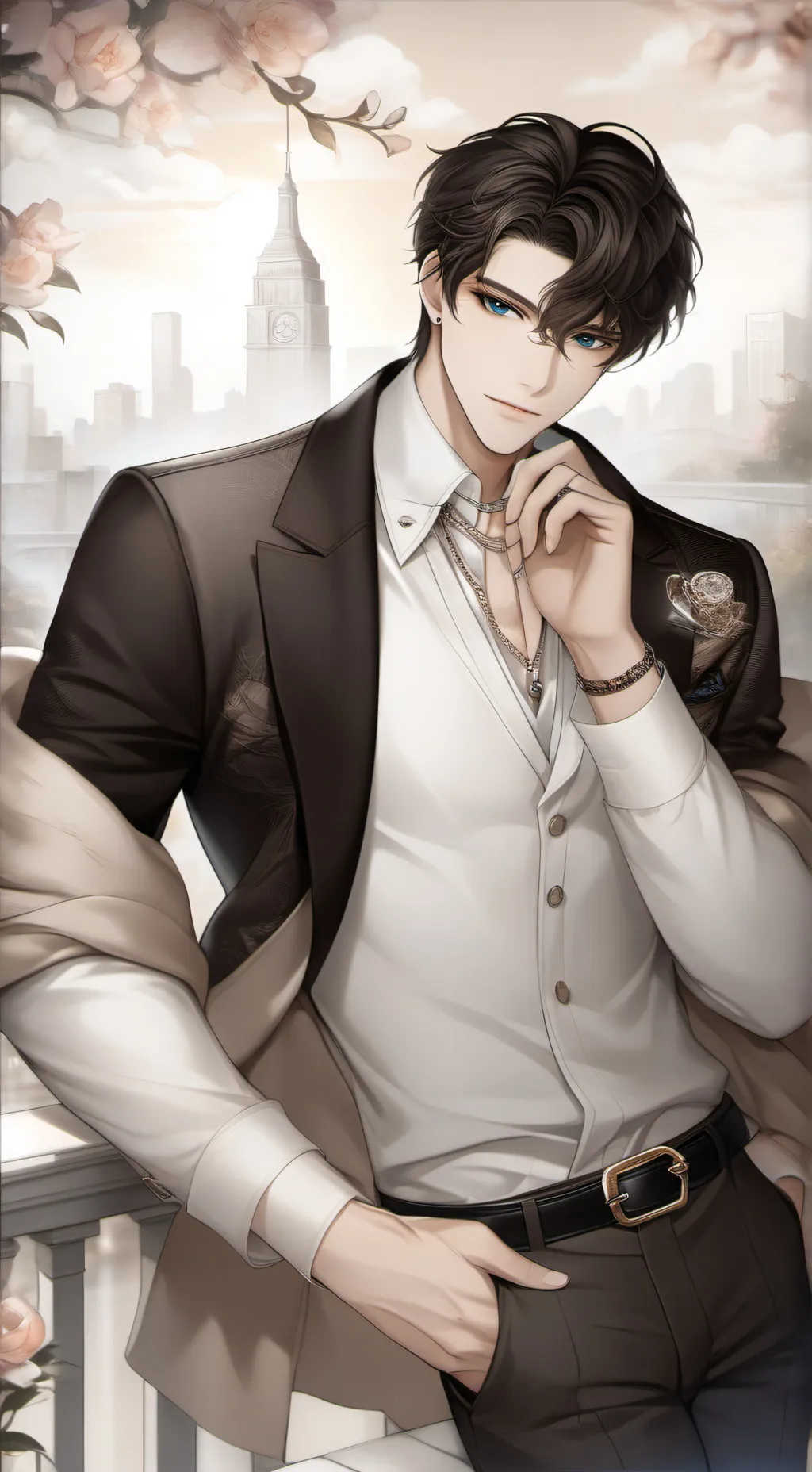 ai character: Anthony  background