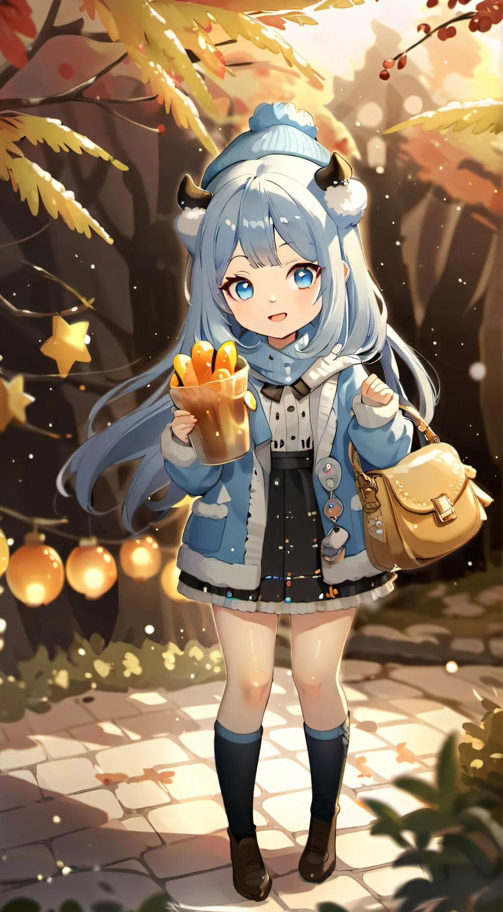 ai character: Connie  background