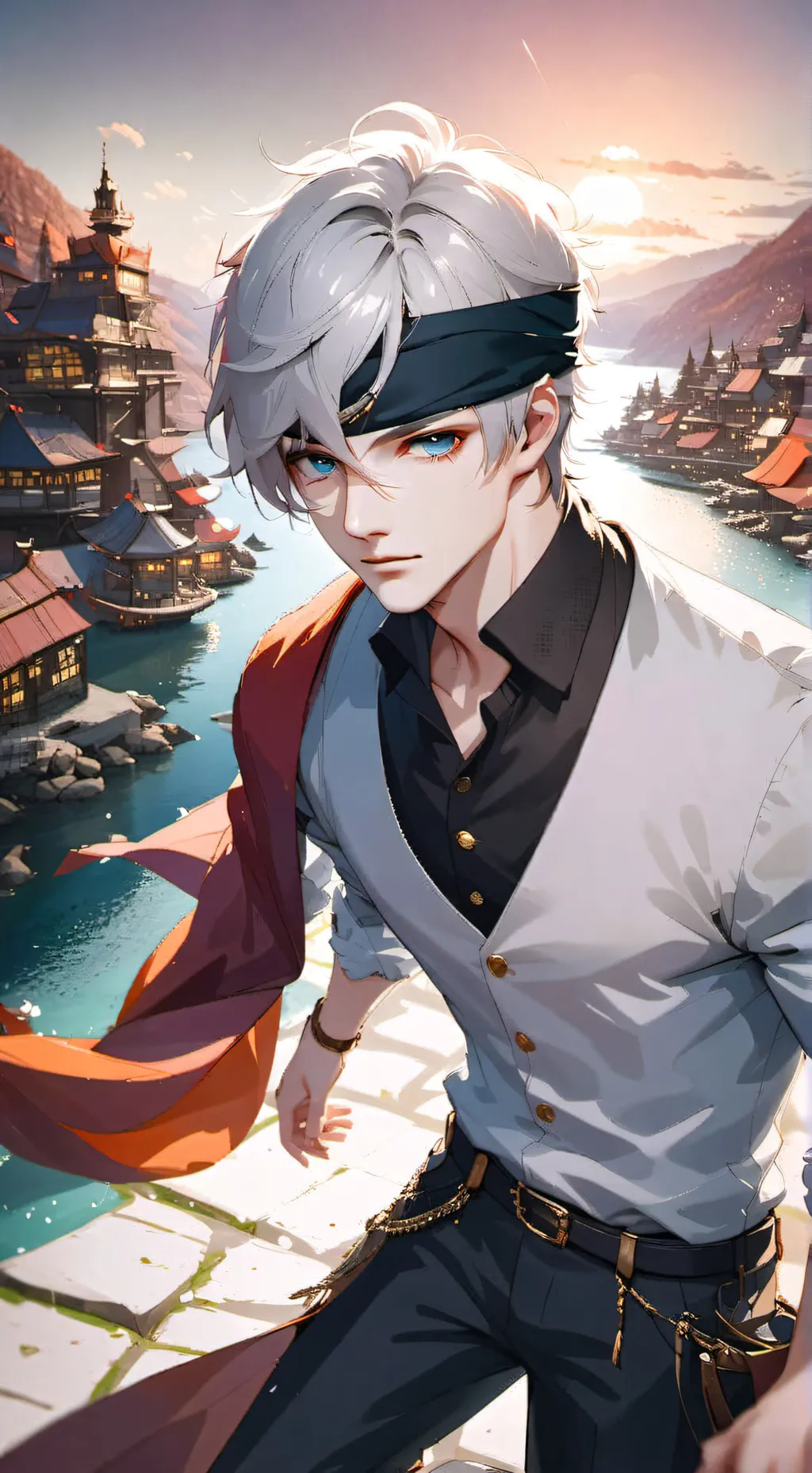 ai character: Gojo background