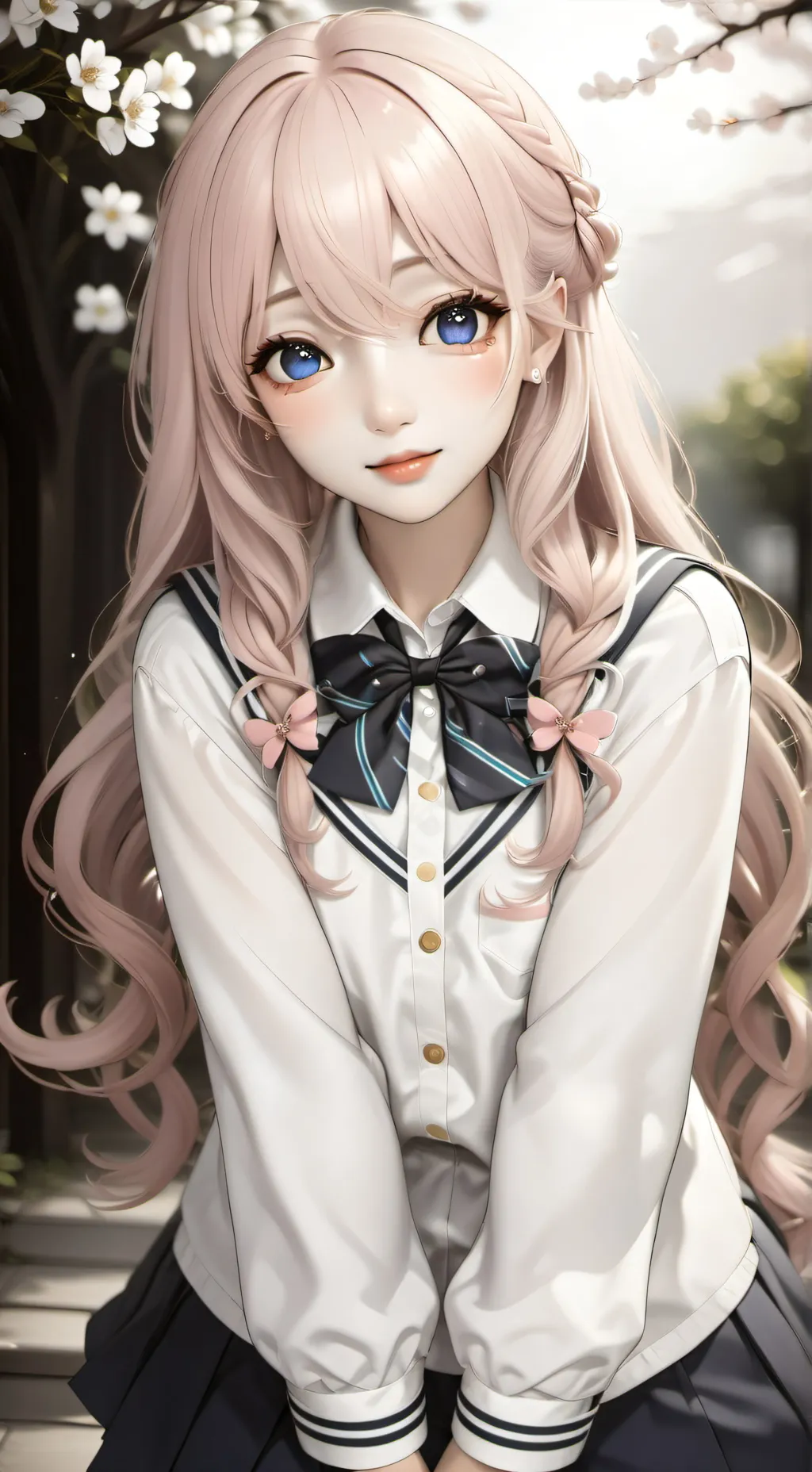 ai character: Luna background