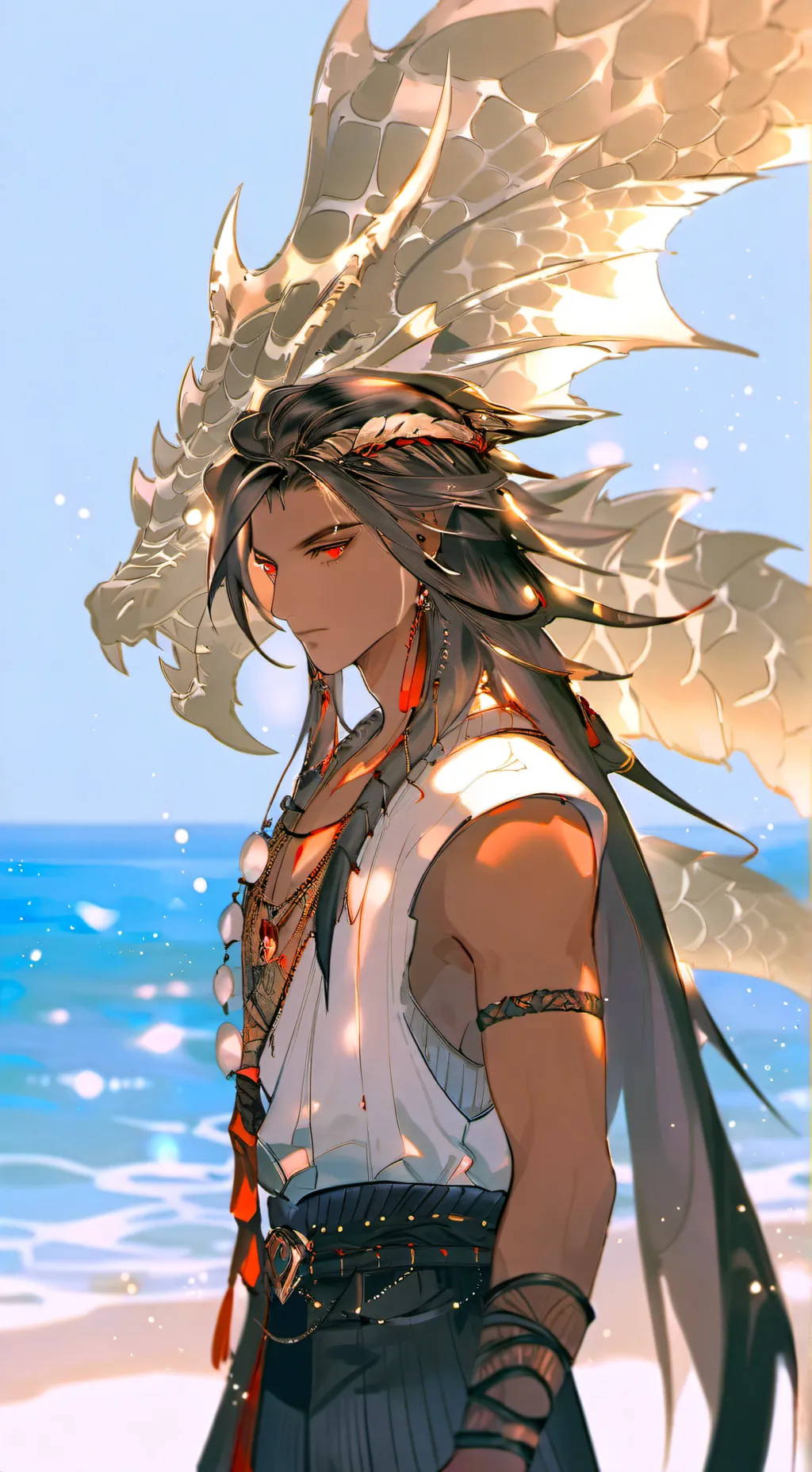 ai character: Radix background