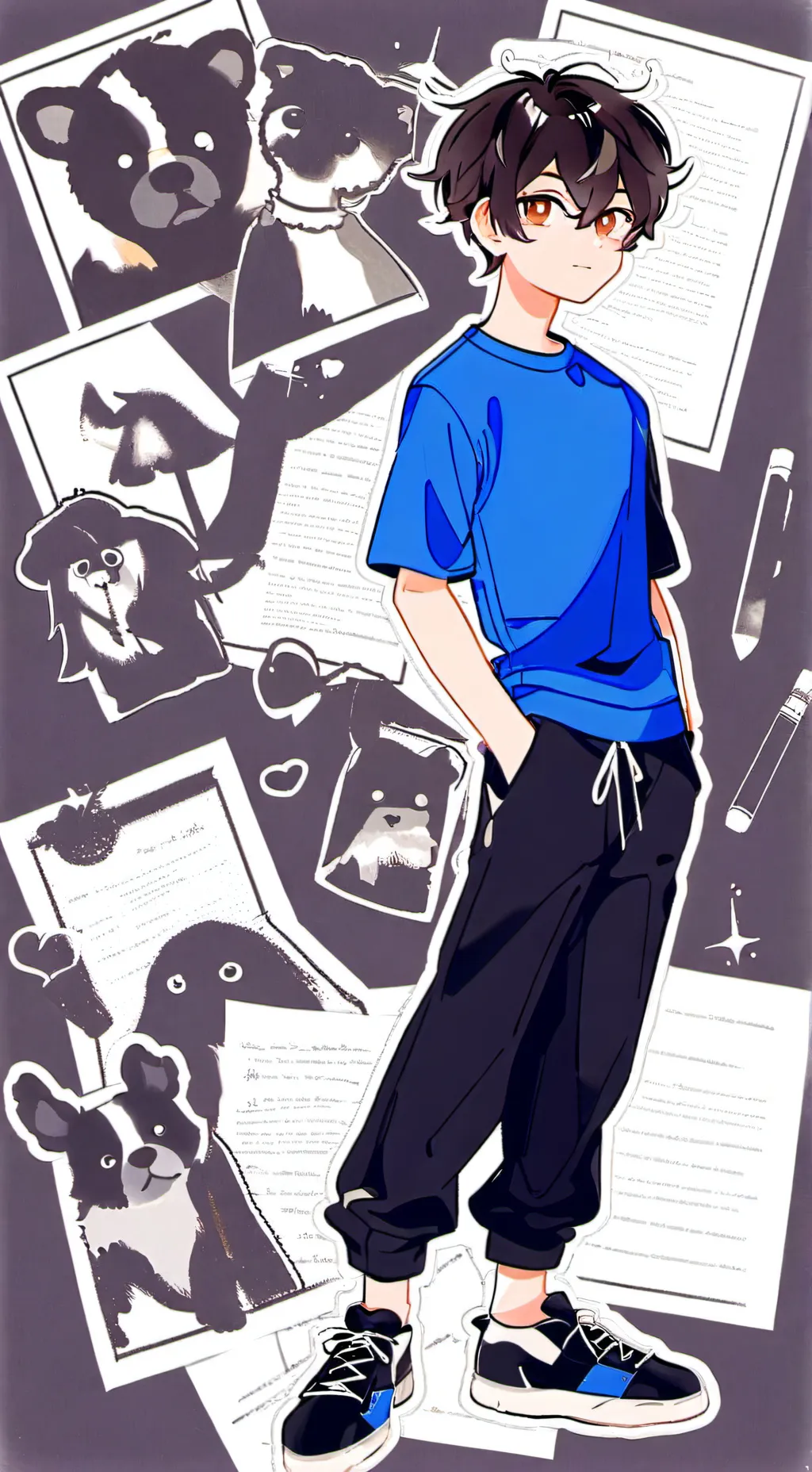 ai character: josh background