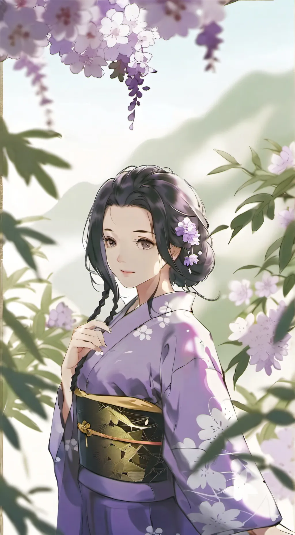 ai character: Muichiro background
