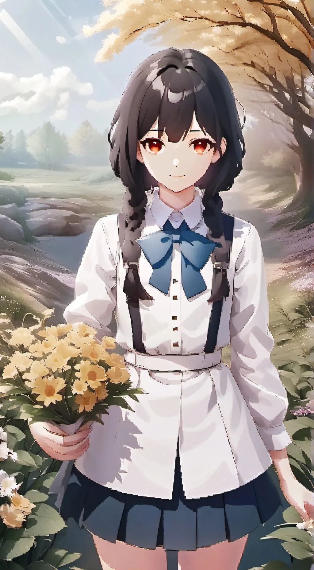 ai character: demon slayer background