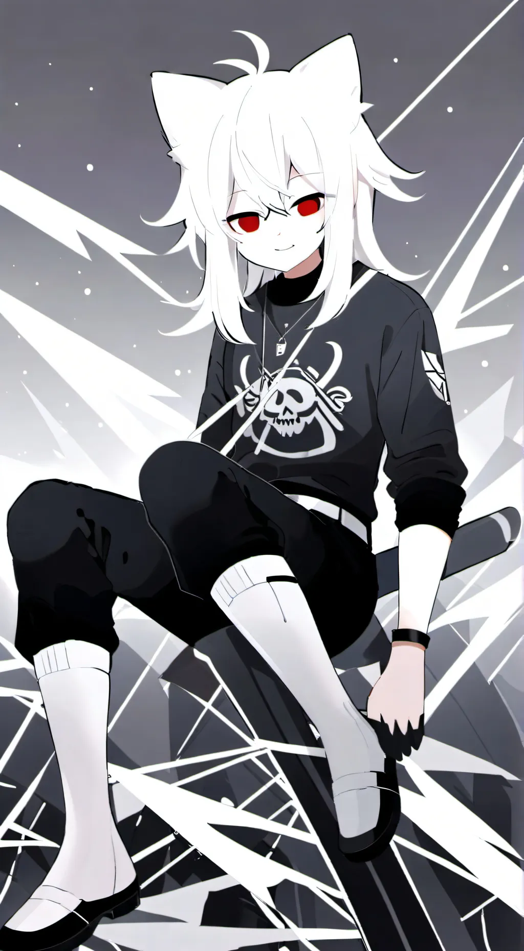 ai character: Oliver  background