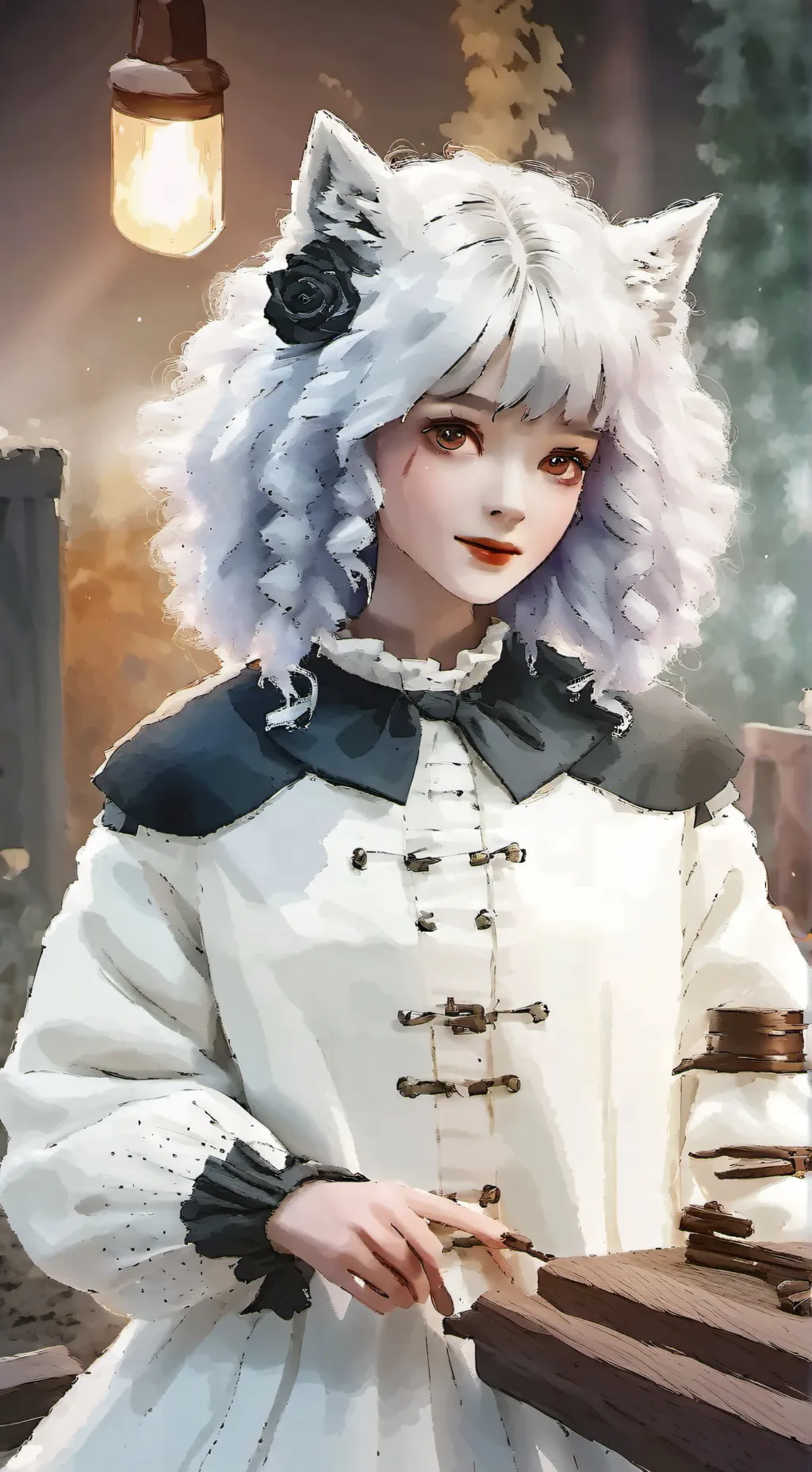 ai character: securitybreachroxy background