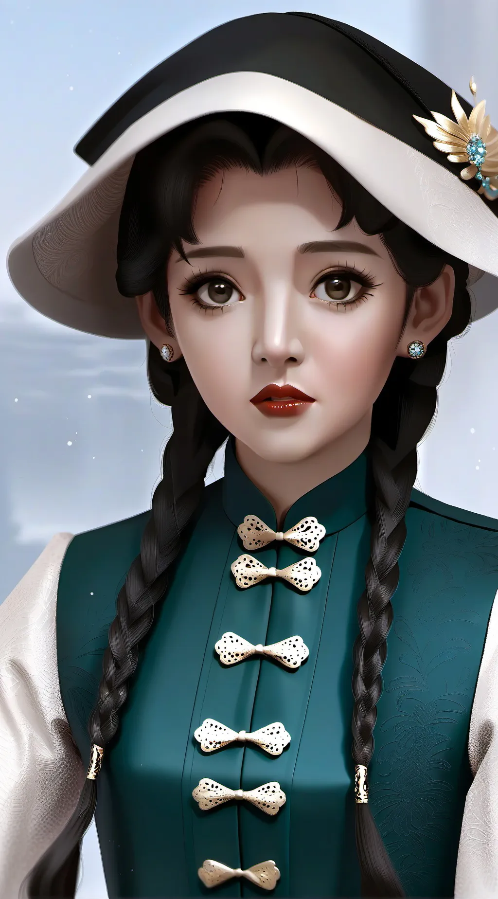 ai character: china background