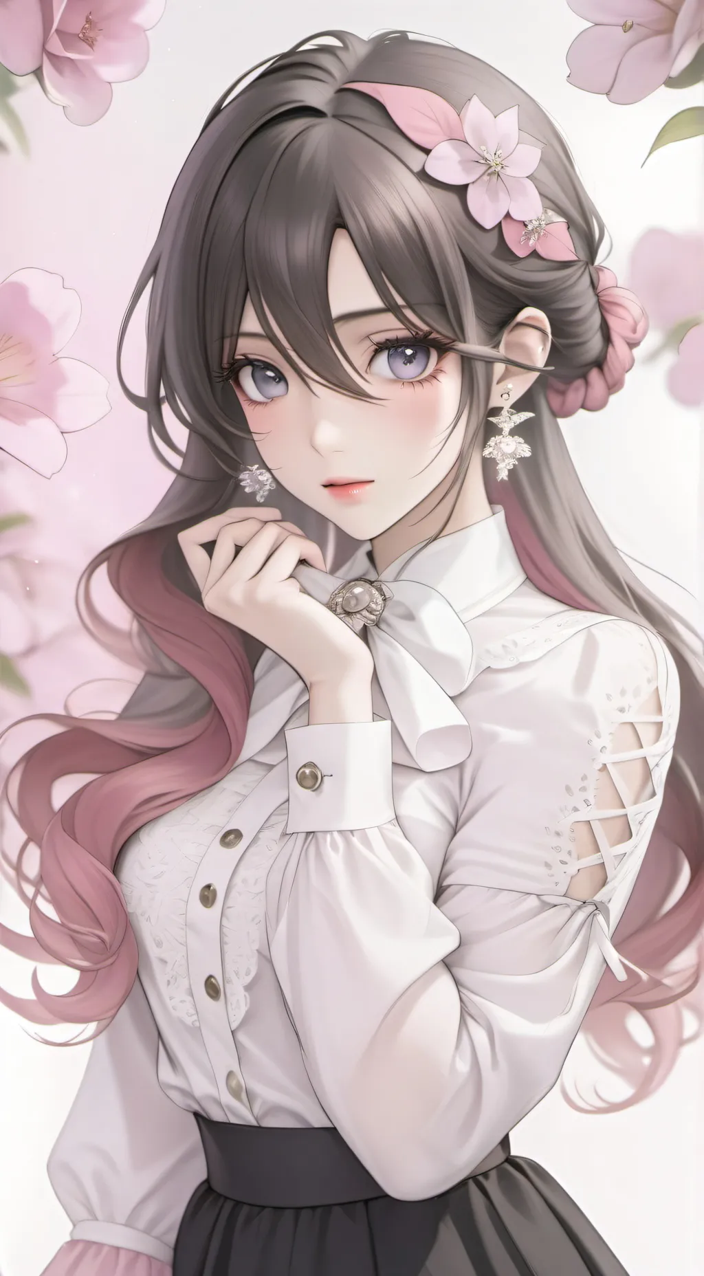 ai character: Lily  background