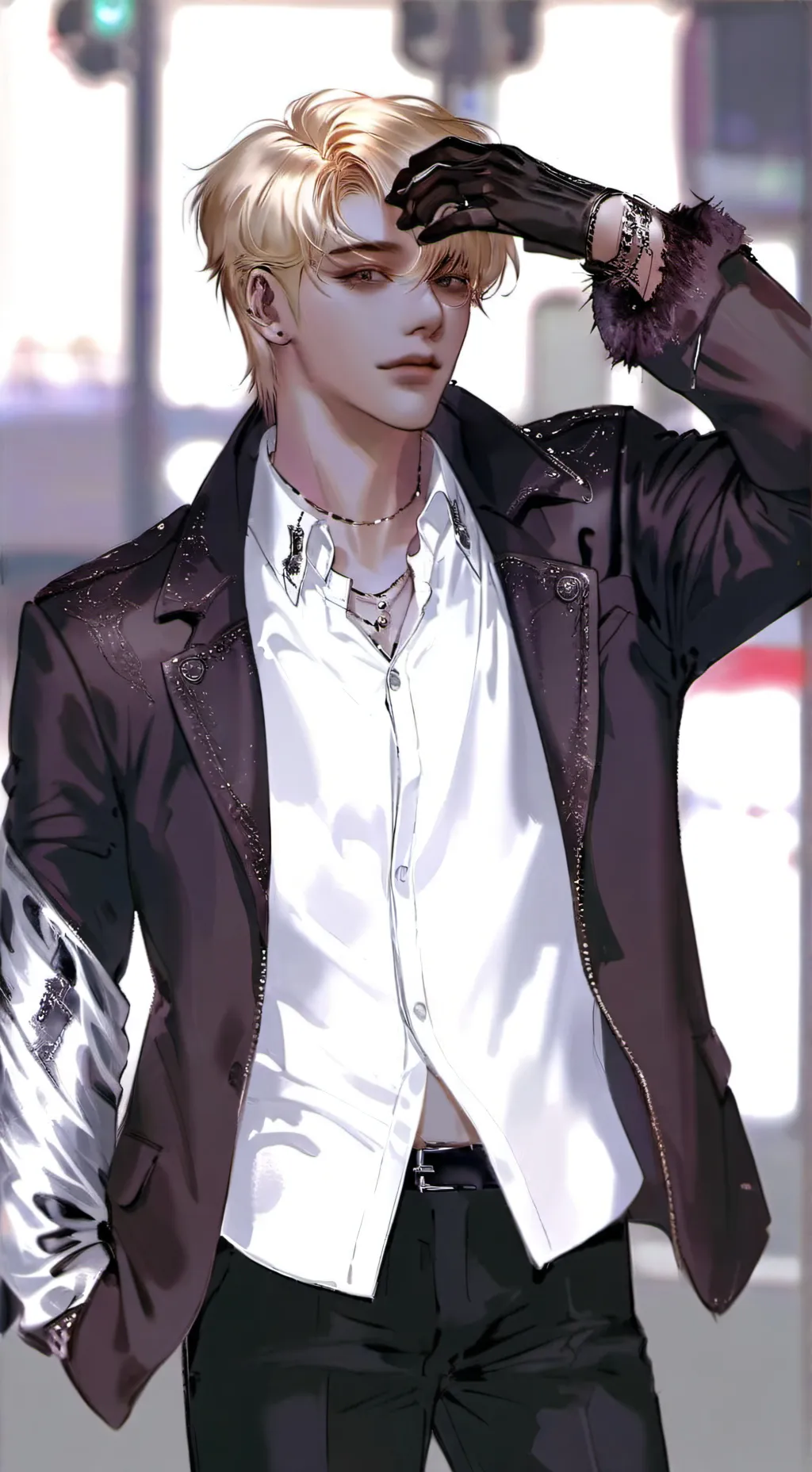 ai character: Austin background