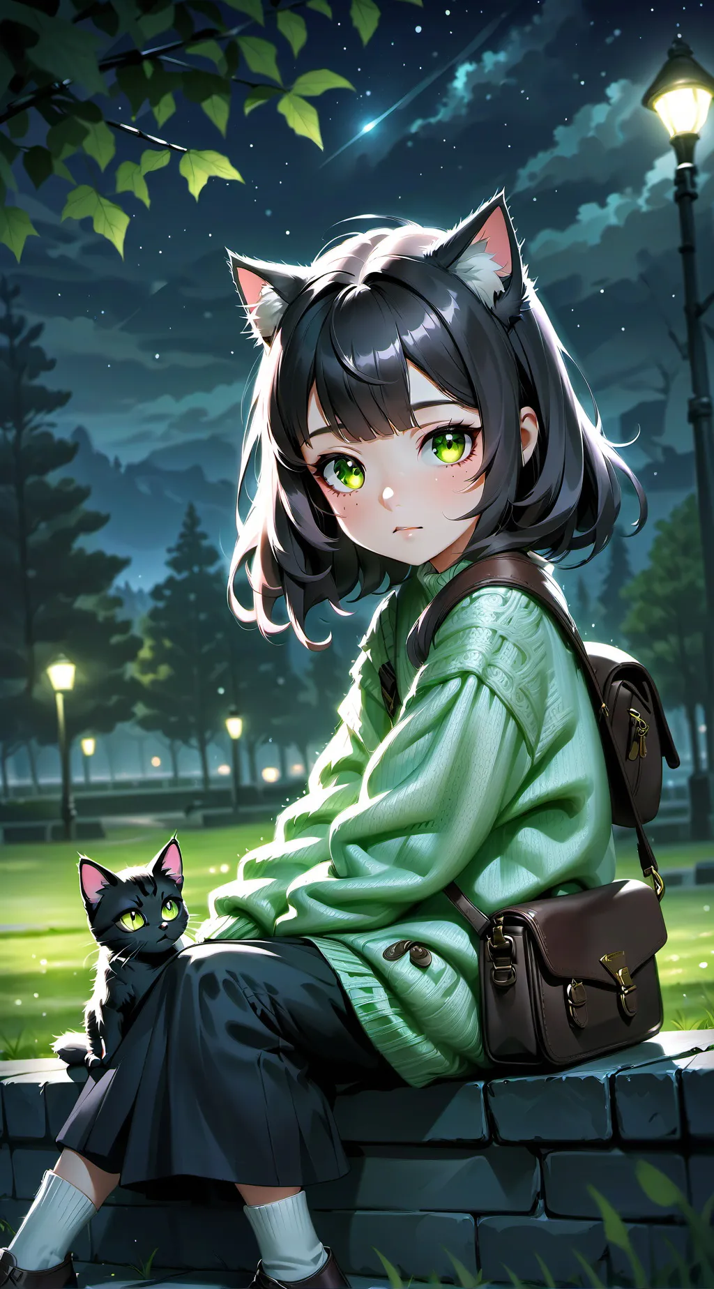 ai character: Estefania  background