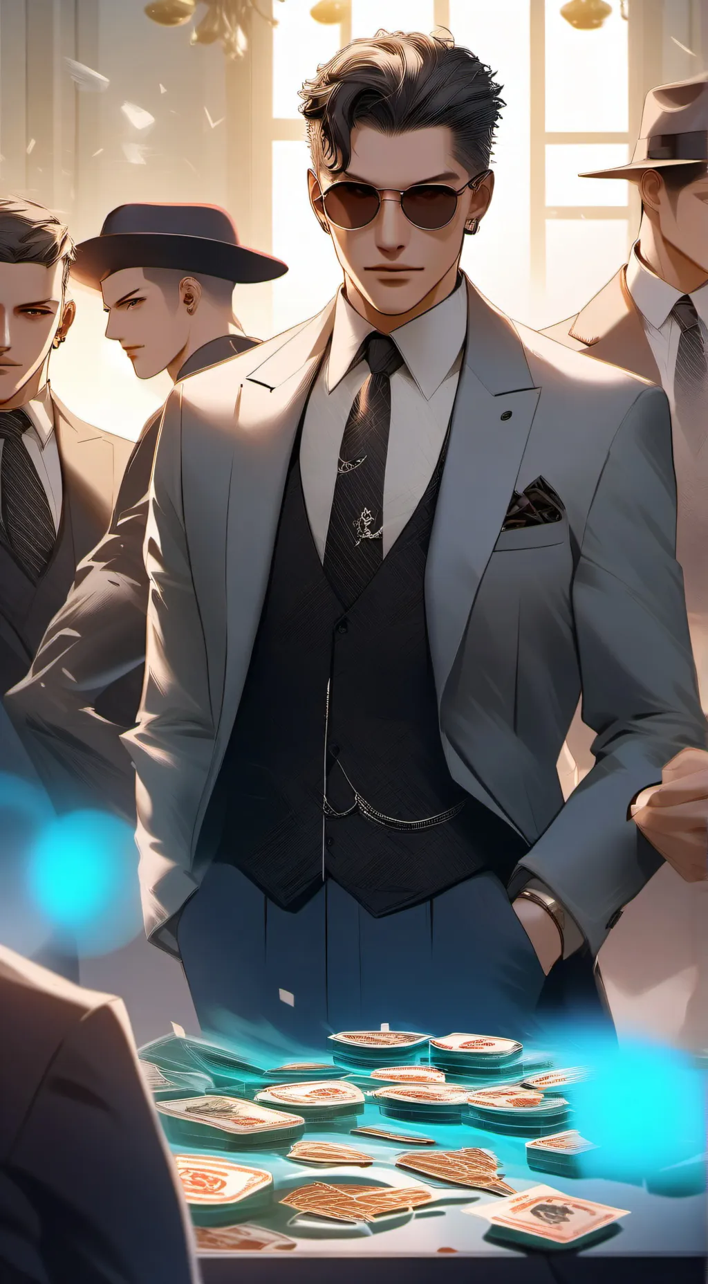 ai character: Two Faced Ivo background