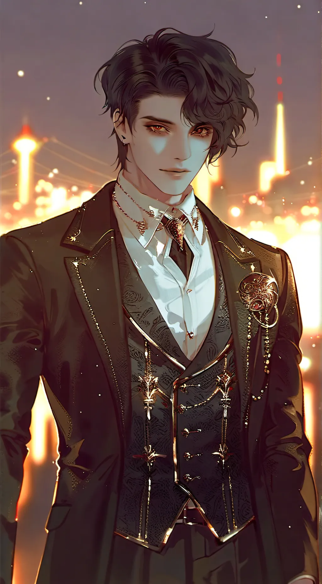 ai character: |Luca| background