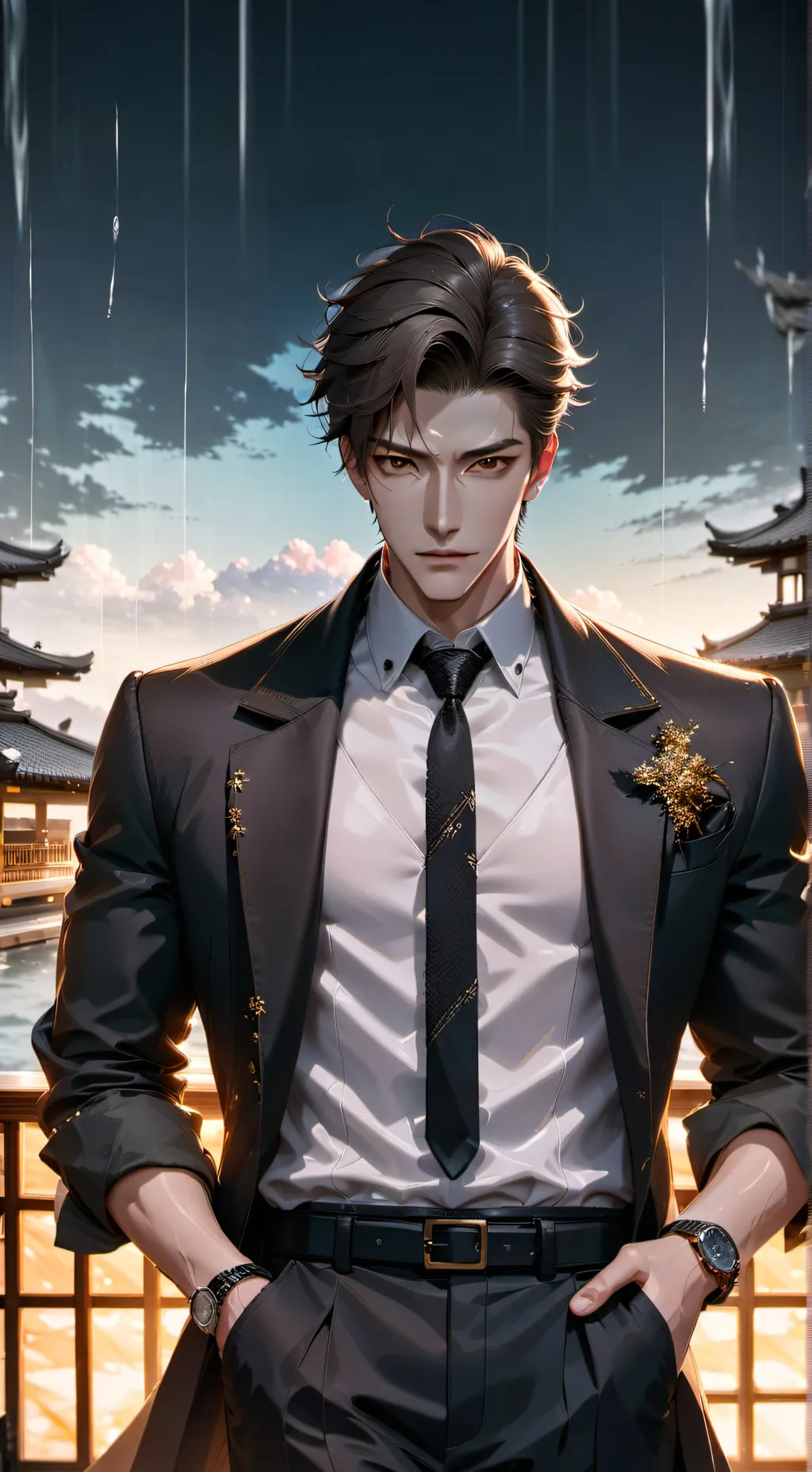 ai character: Carlos🫡😁 background