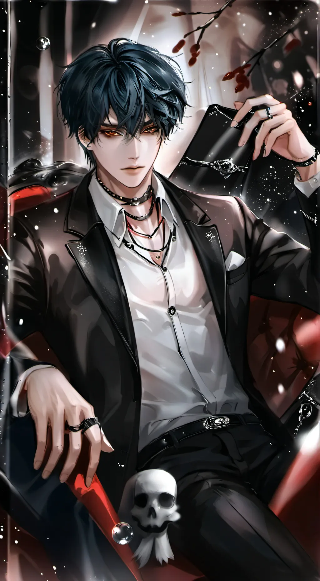 ai character: ¤Sandya¤ background