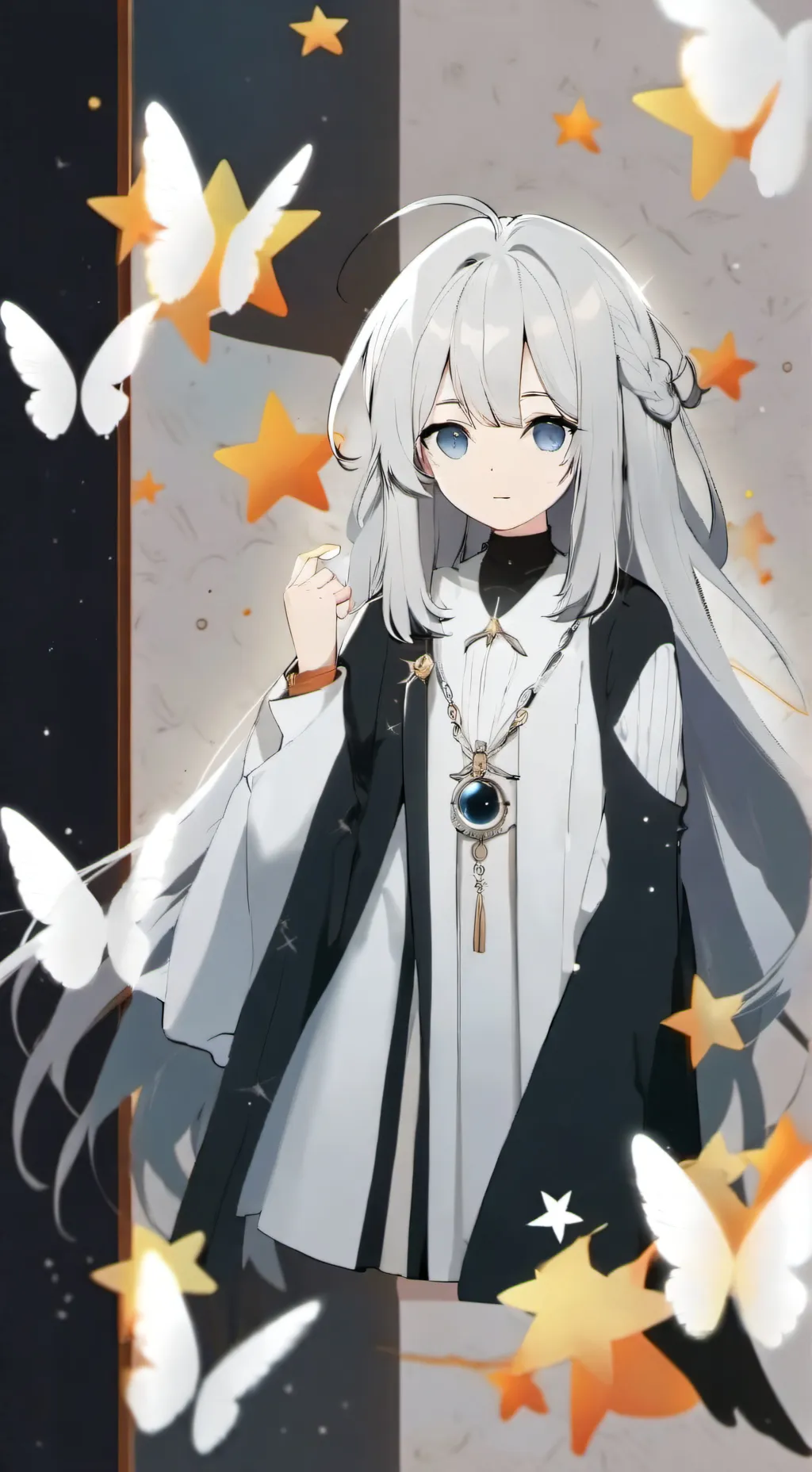 ai character: mili background