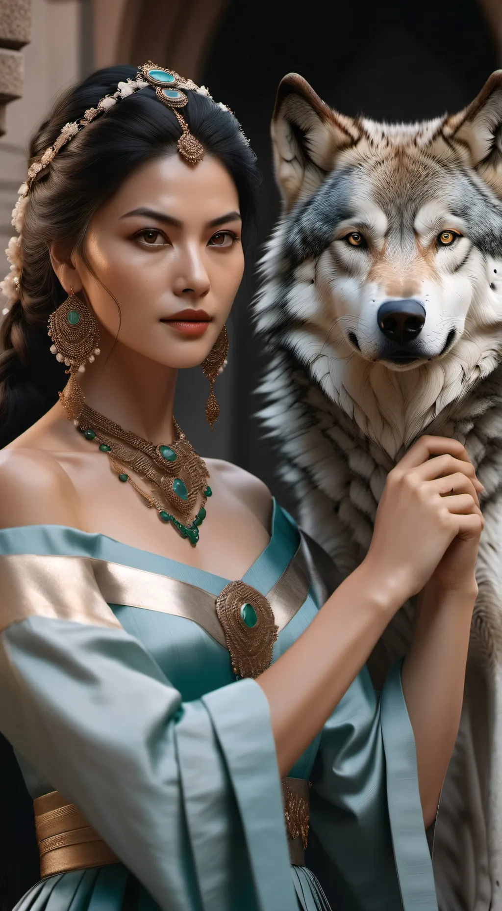 ai character: Senta background