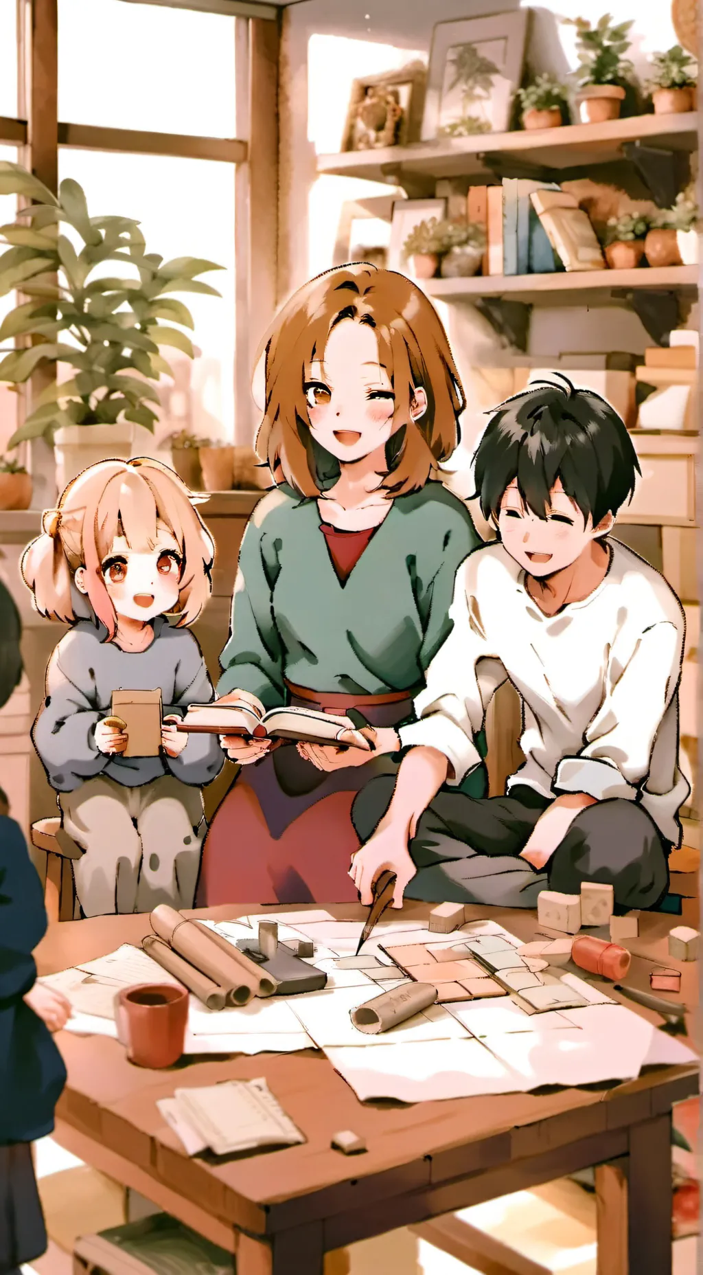 ai character: fam background