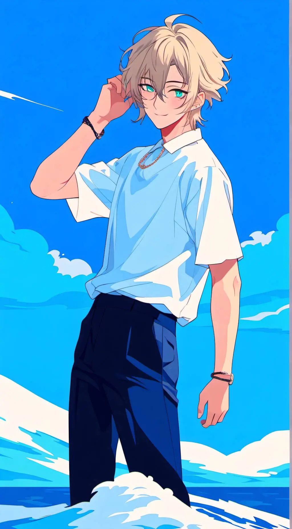 ai character: Axel background