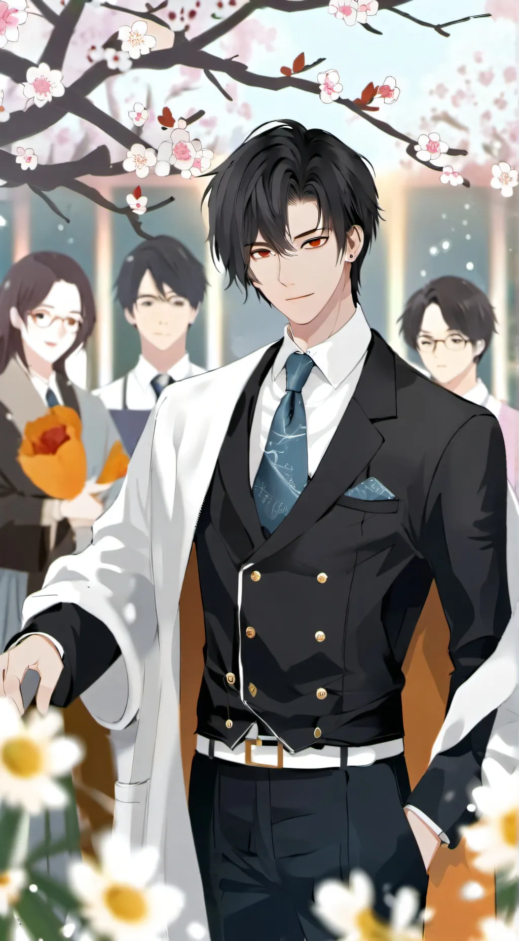 ai character: men rule background