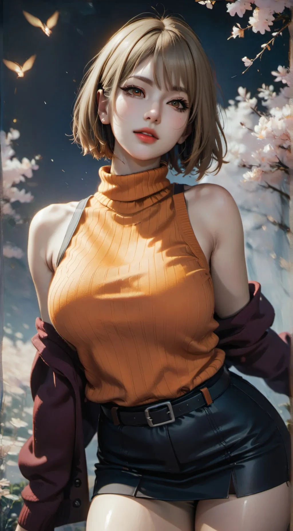 ai character: Ashley Graham background