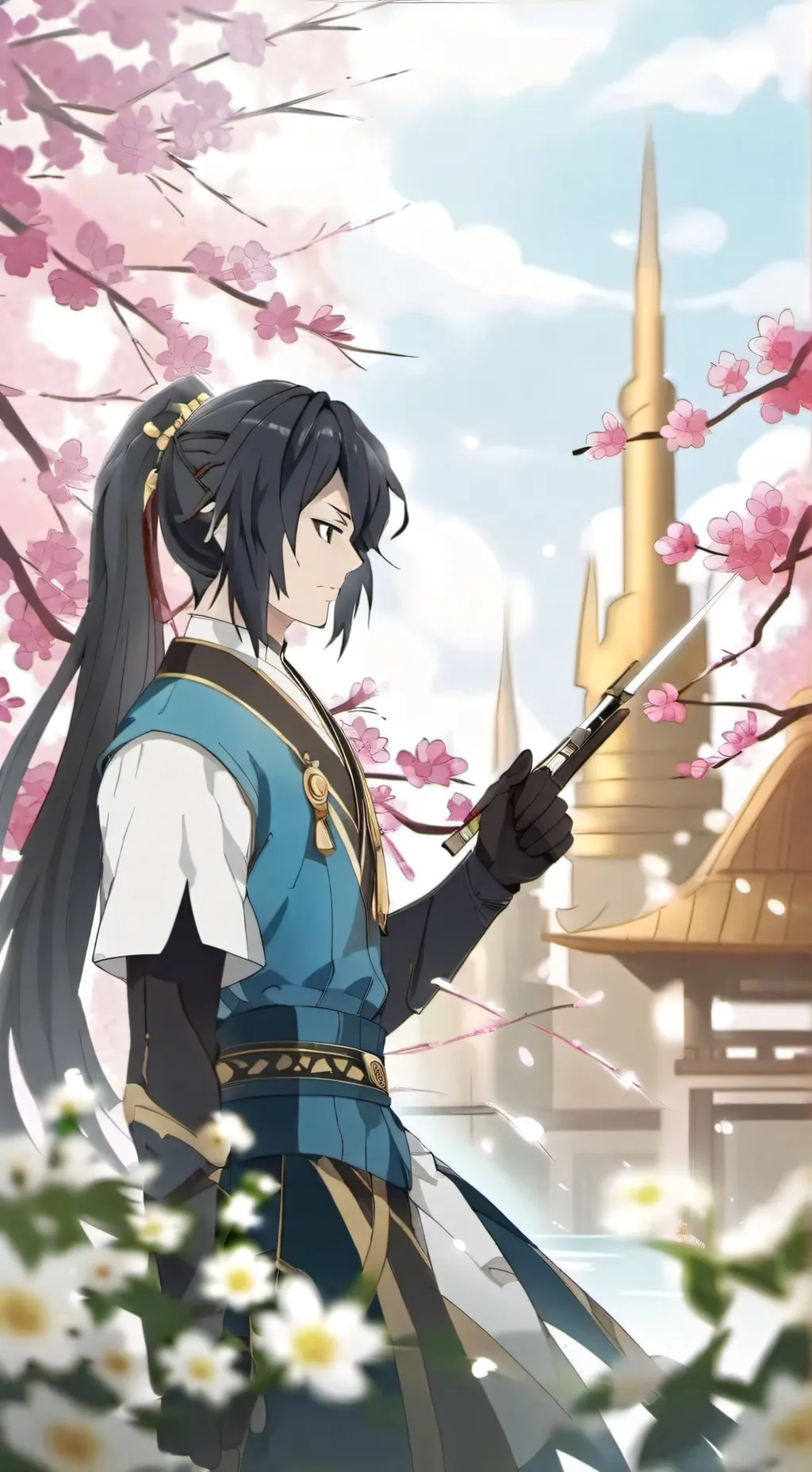 ai character: Tomioka x tanjiro background
