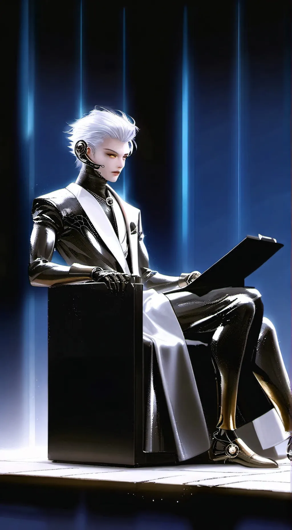 ai character: rizz testing background
