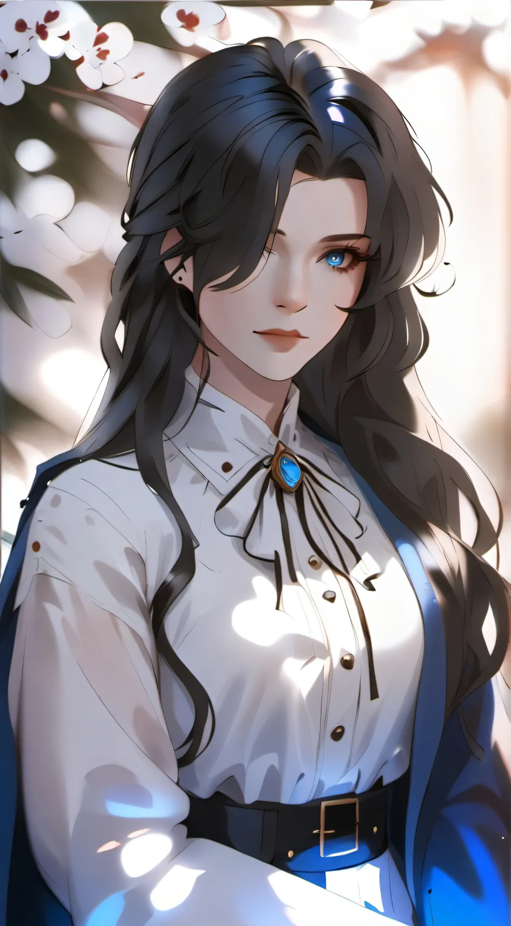 ai character: Luna background