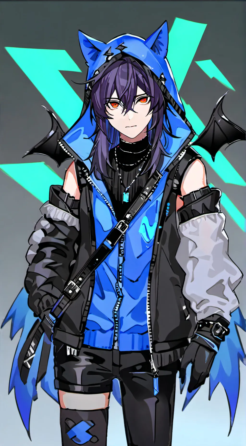 ai character: ×Soxio× background