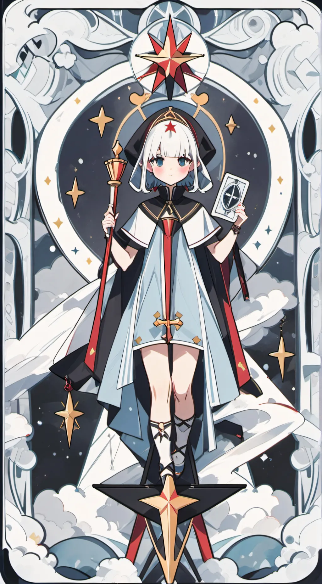 ai character: Red rover.. background