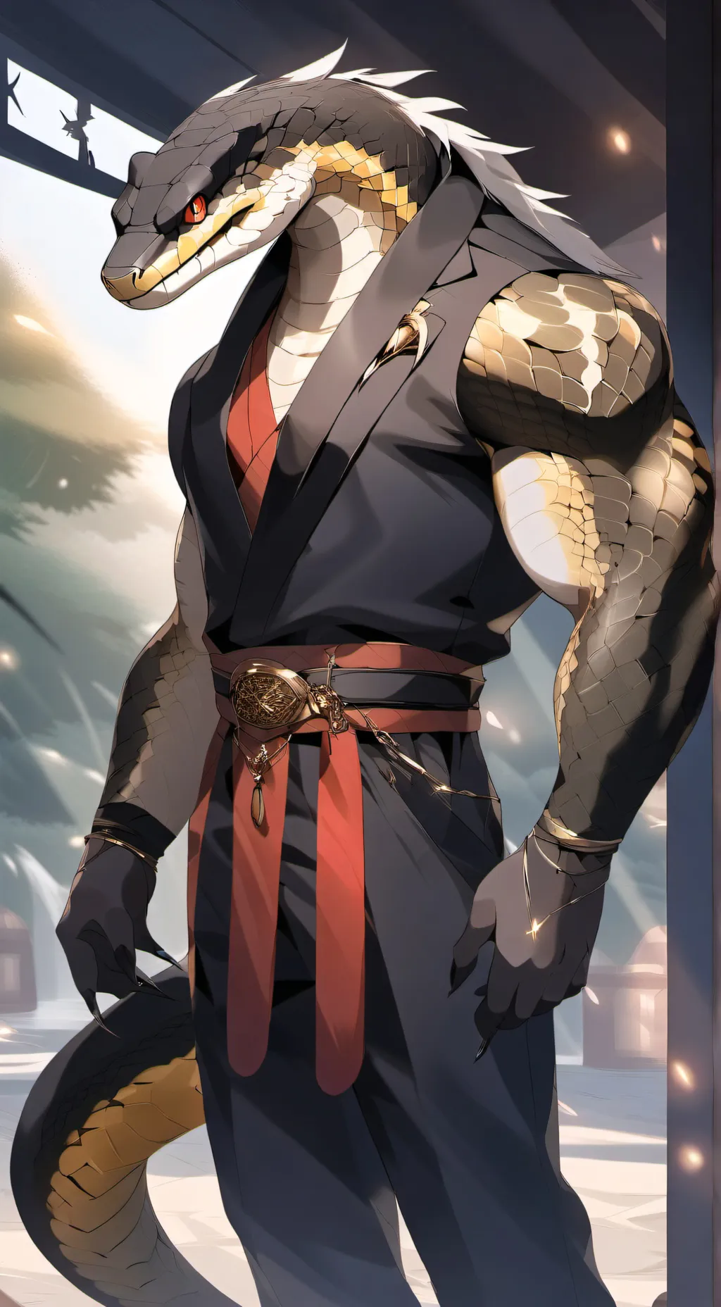 ai character: Draco background