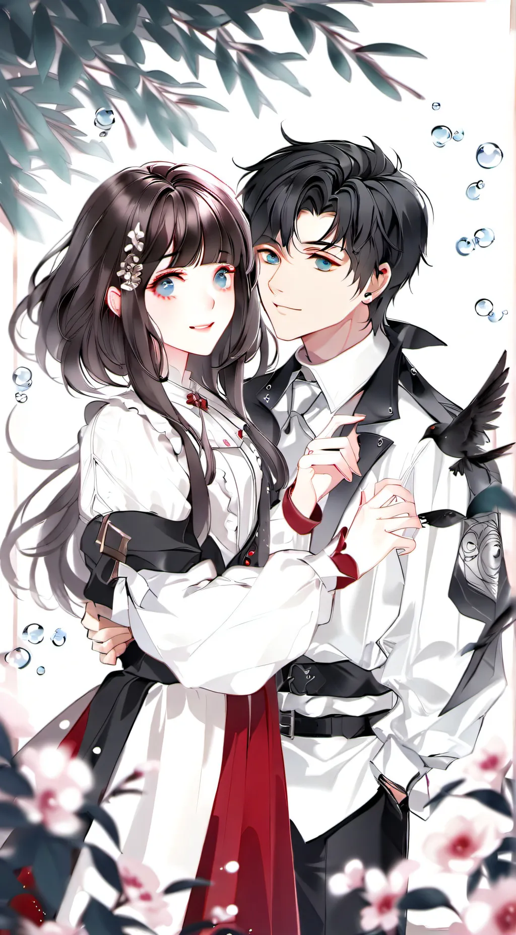 ai character: Lukes and Lailah background