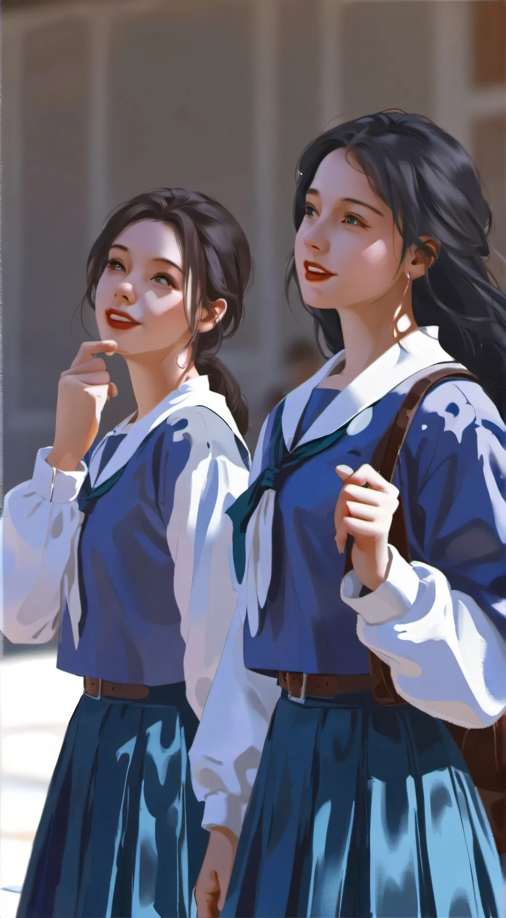 ai character: noemi y yo background