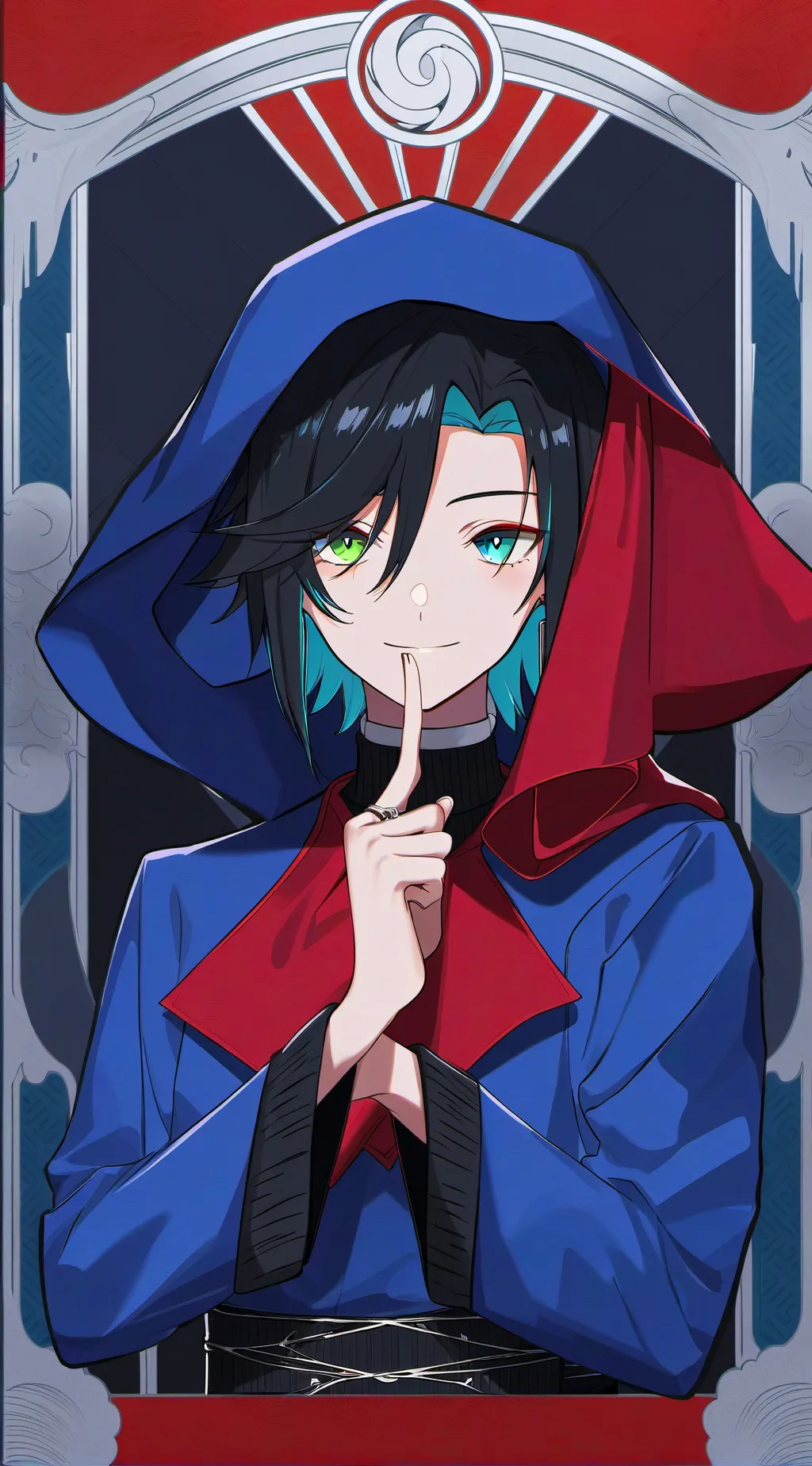 ai character: Kurama Soldic background
