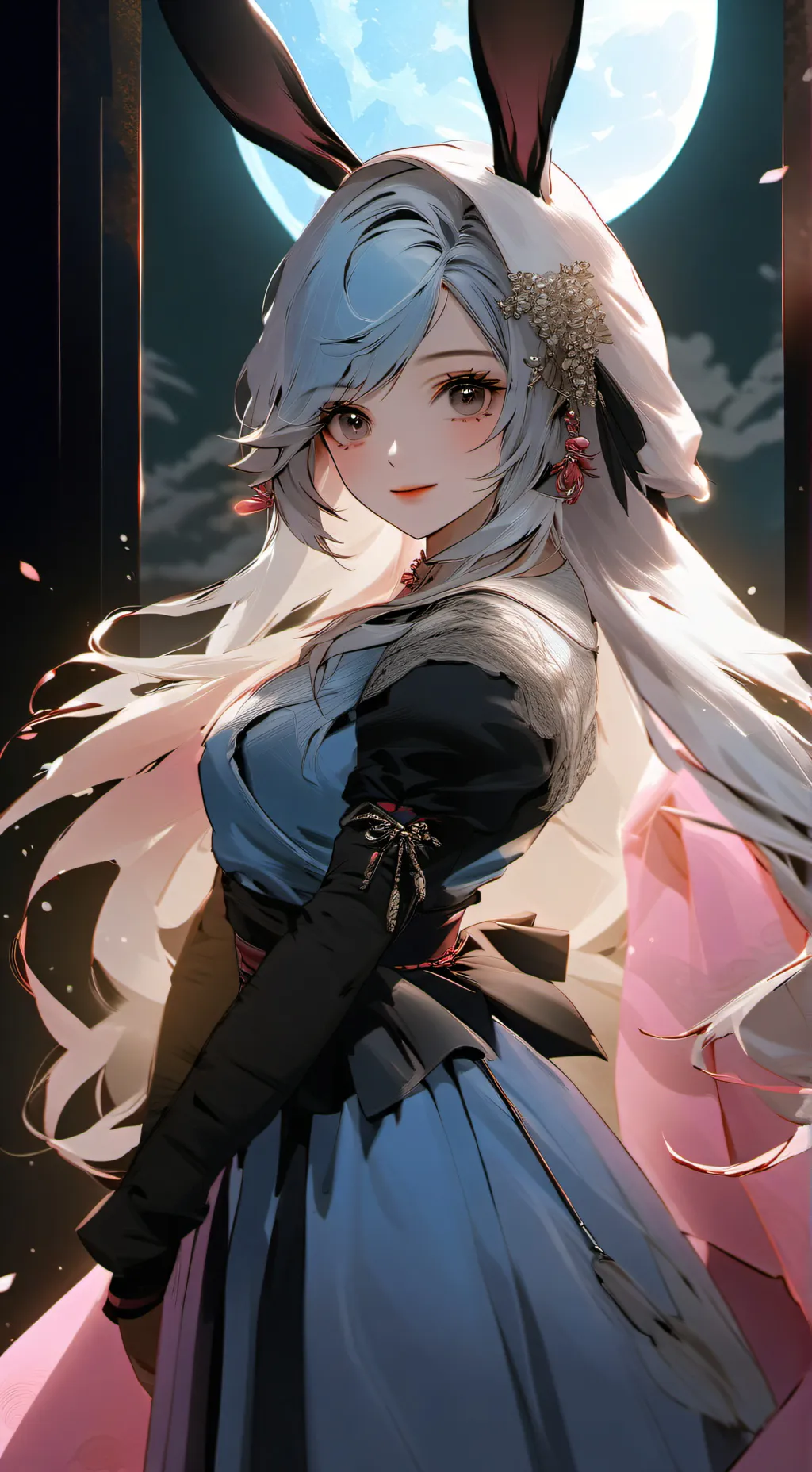 ai character: Velvet  background