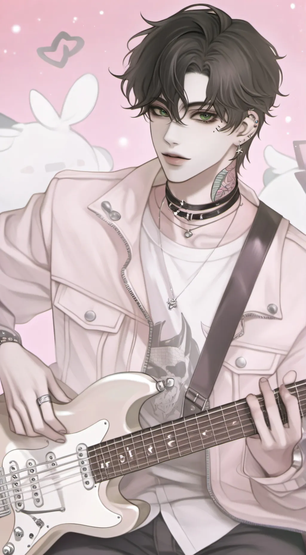 ai character: Adrien background