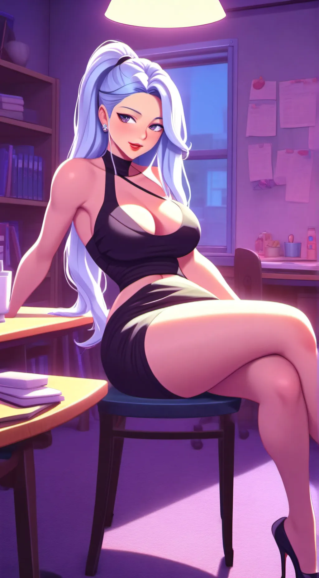 ai character: Lena background