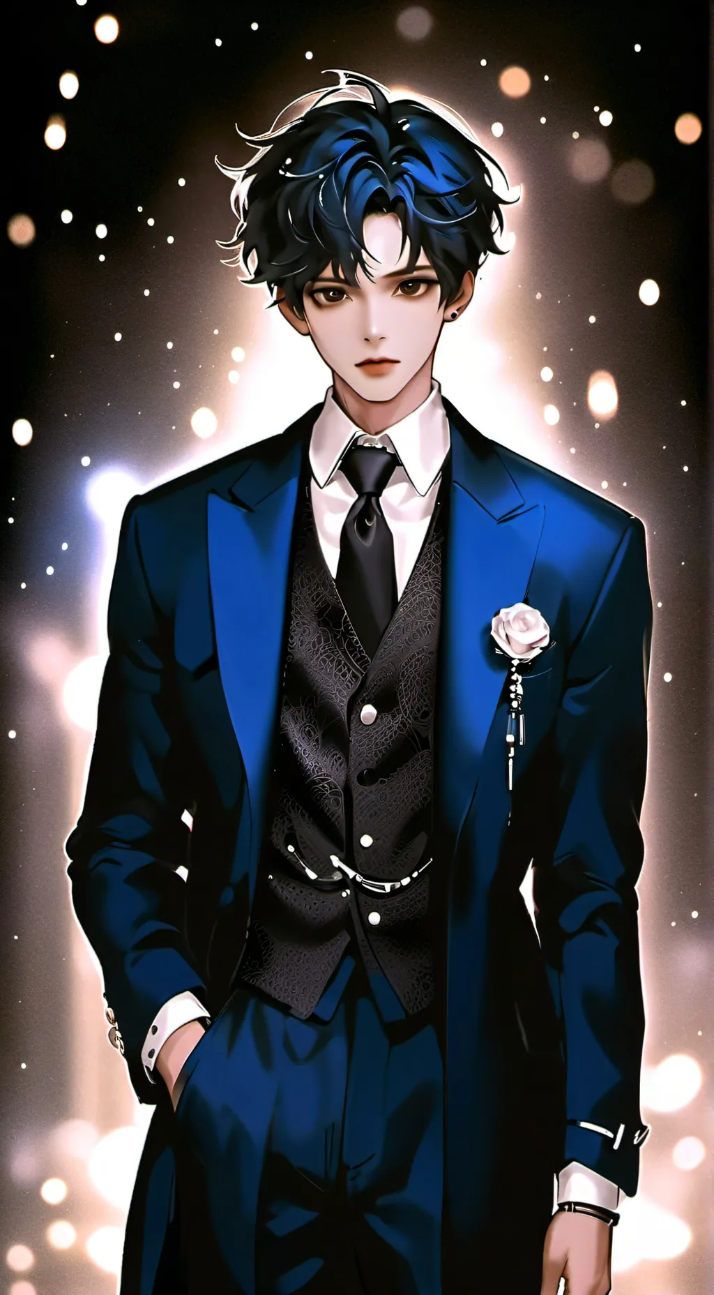 ai character: Ein  background
