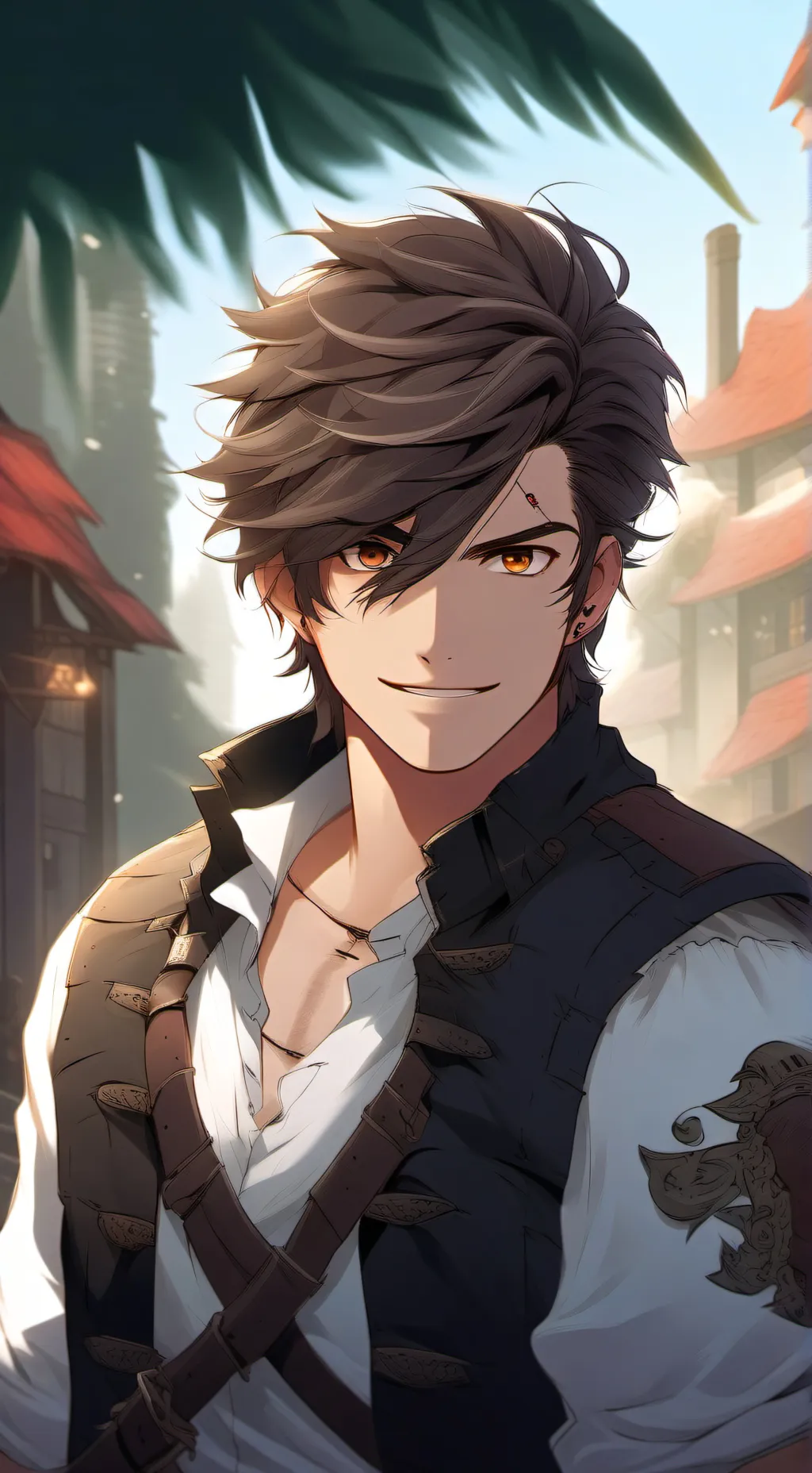 ai character: Isaac background