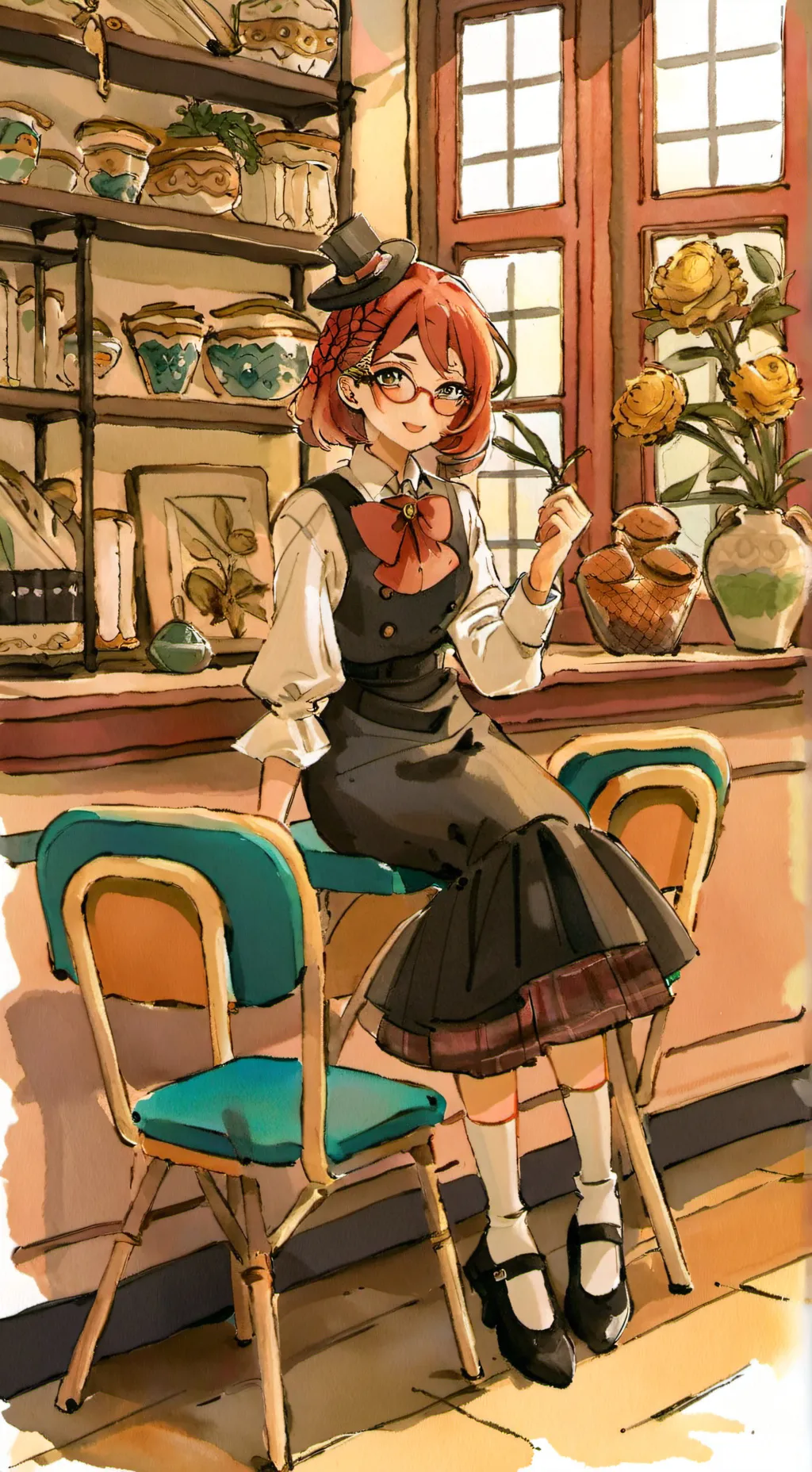 ai character: Bea background