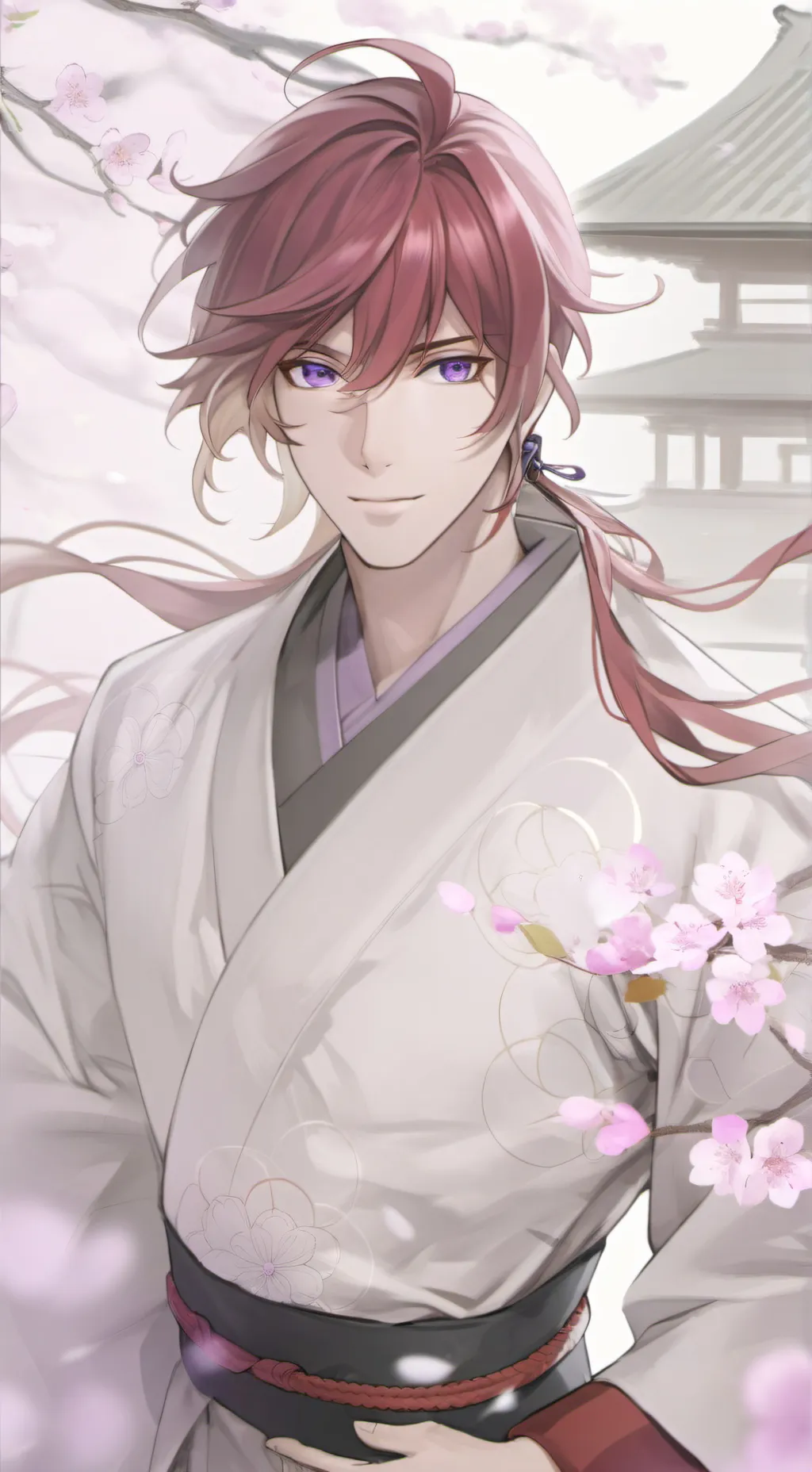ai character: Kenshin Himora  background