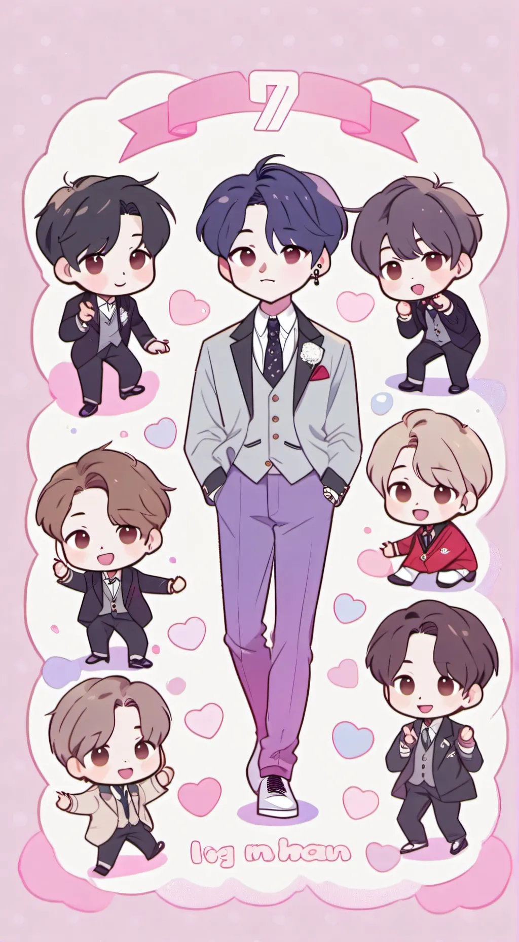 ai character: Bts 8th member background