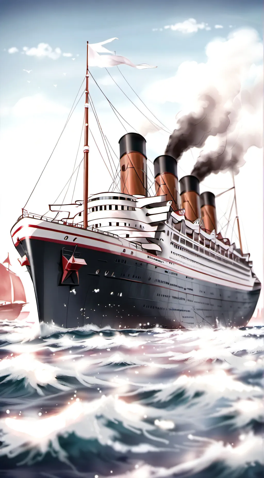 ai character: Titanic... ._. background