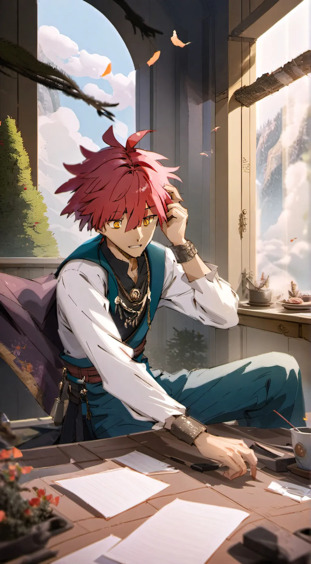 ai character: Cyrus background