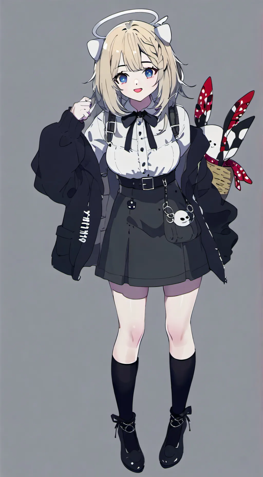 ai character: Meckey  background