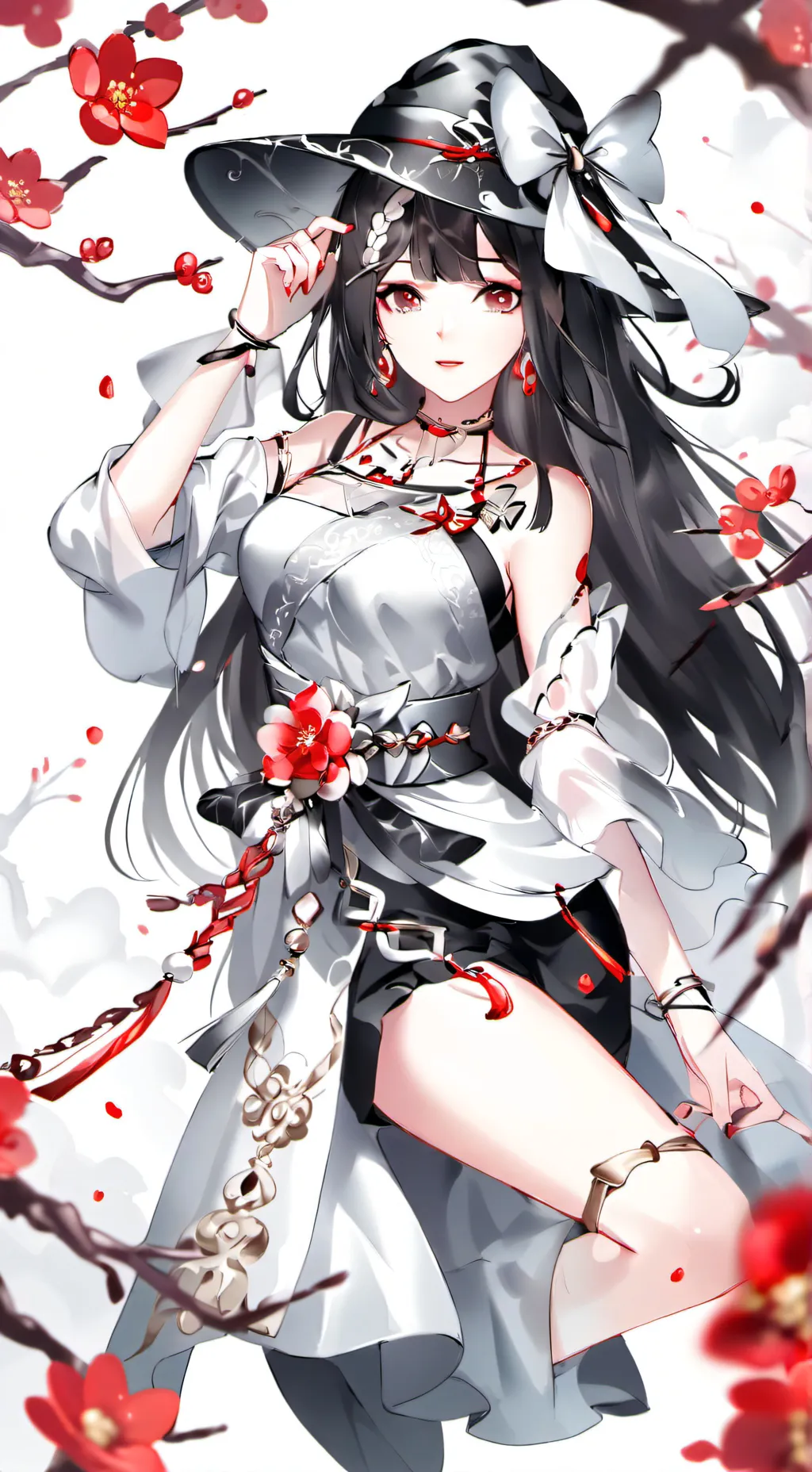 ai character: Yamete background