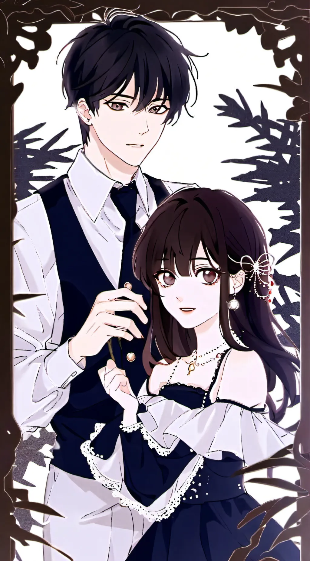 ai character: Jake and Mia background