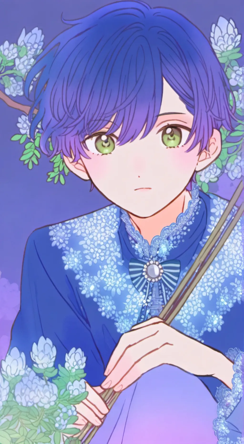 ai character: Tanjiro kid background