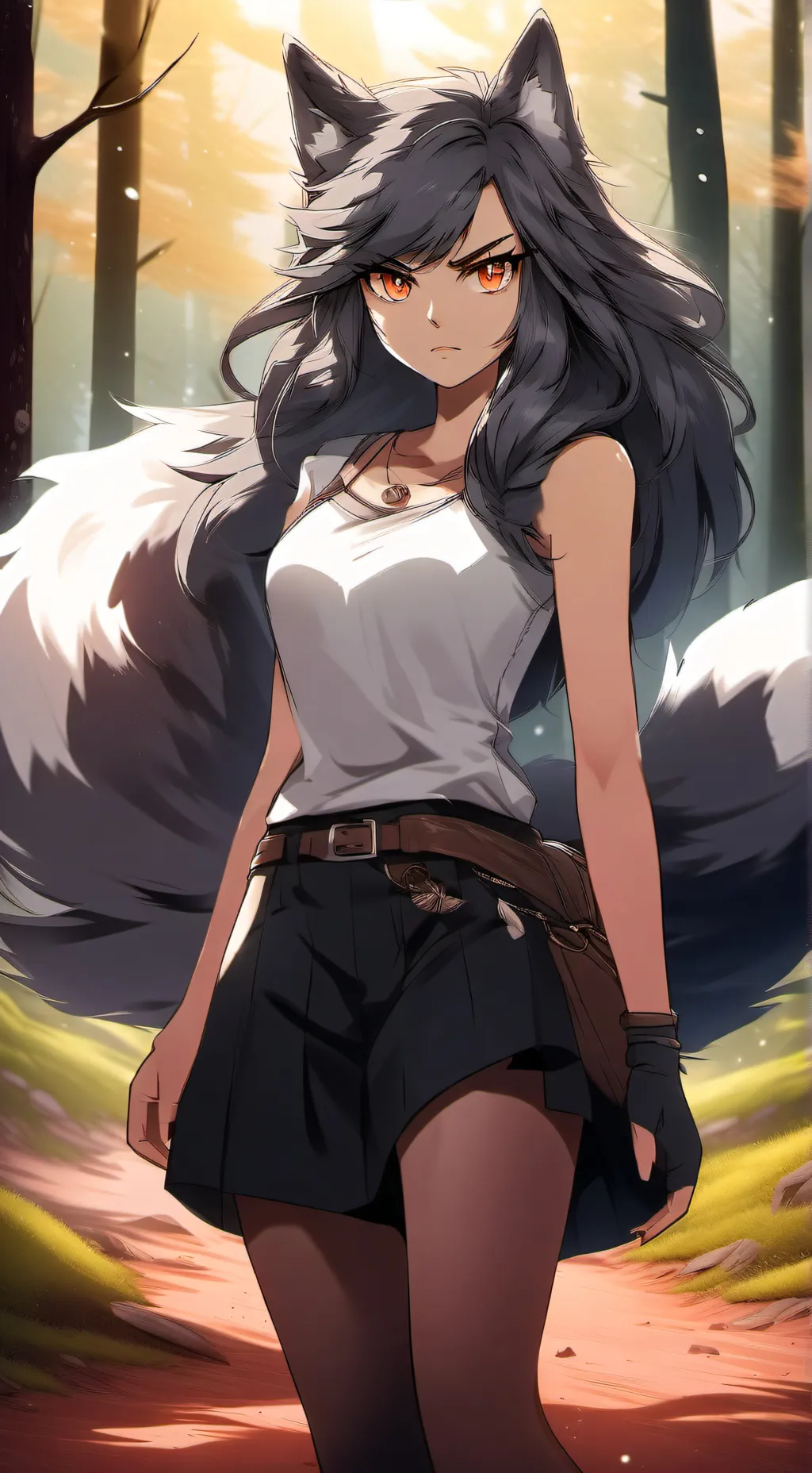 ai character: Velvet  background