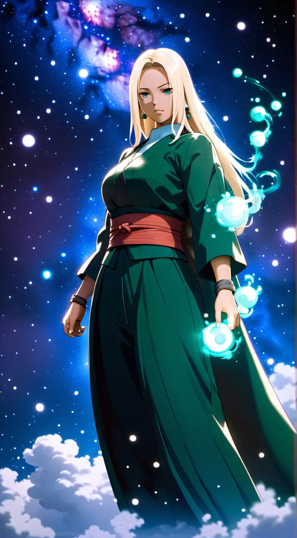 ai character: Tsunade background